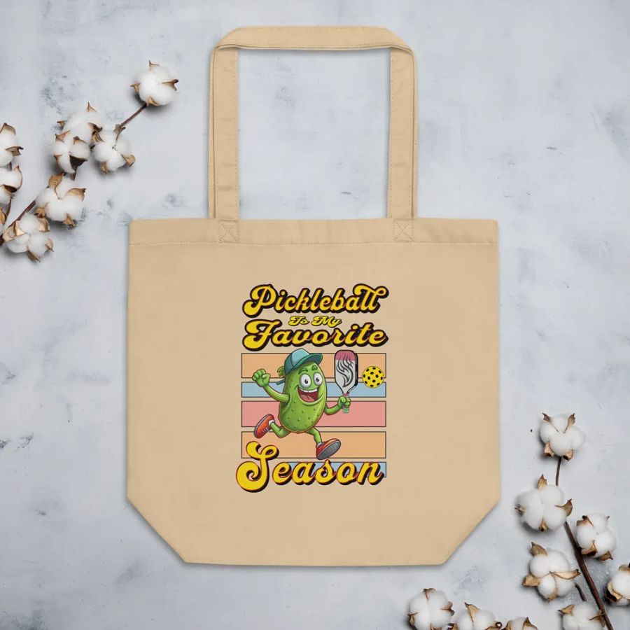 Pickleball Is My Favorite Season Enthusiast Tote Bag product image (4)