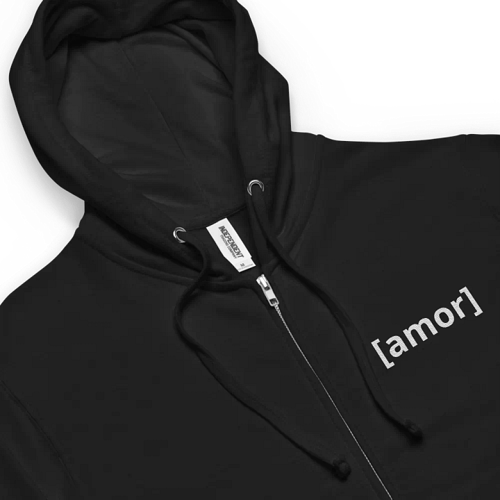 [amor] embroidered zip up product image (1)
