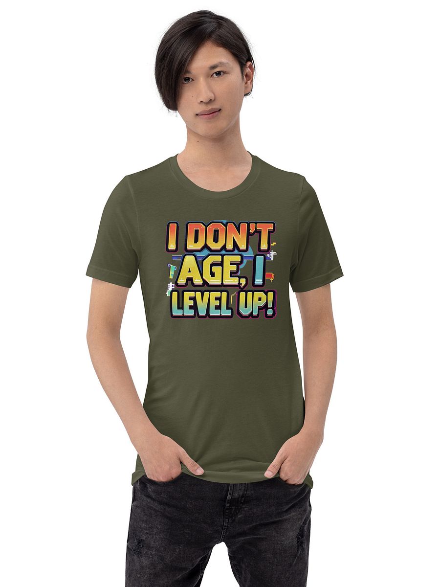 I don´t age, I level up T-shirt product image (114)