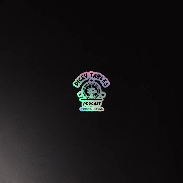Holographic Dwagon Sticker Sheet product image (4)