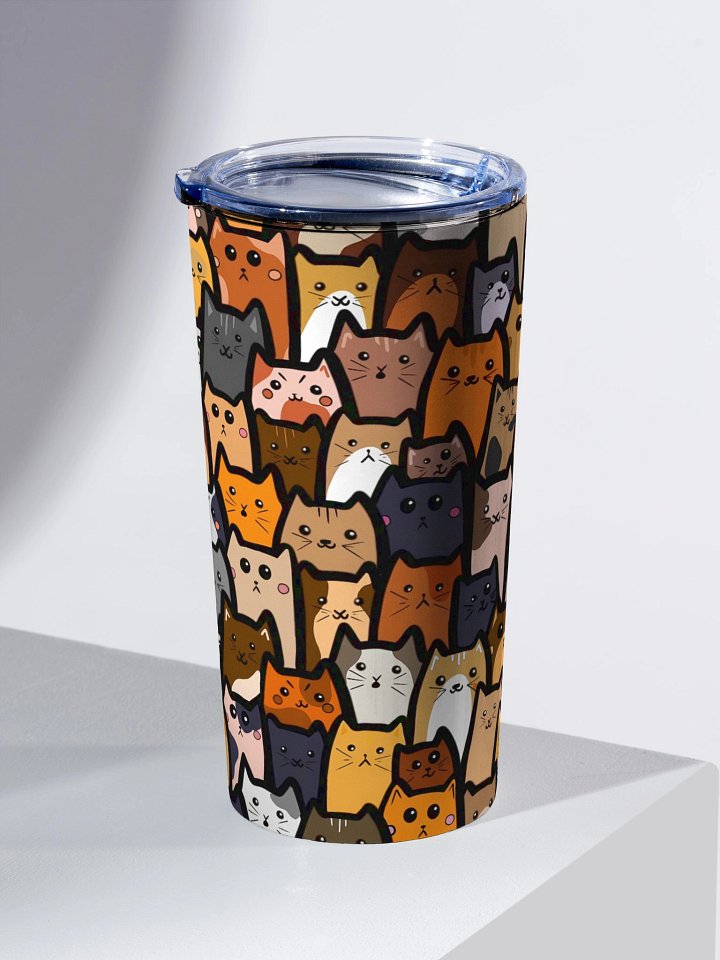 "Cats" Stainless Steel Tumbler product image (2)