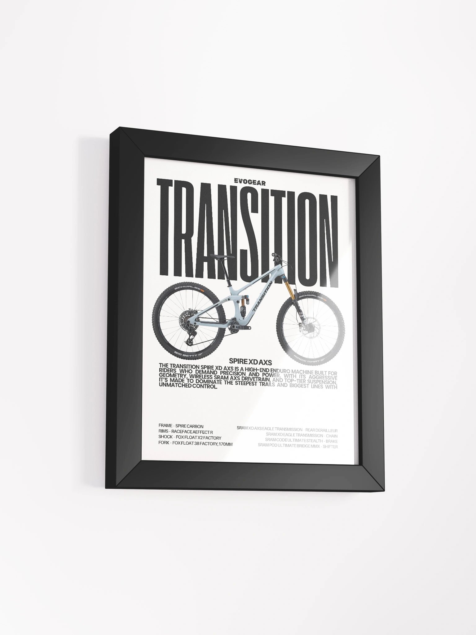 Transition Spire XD AXS Frame product image (7)