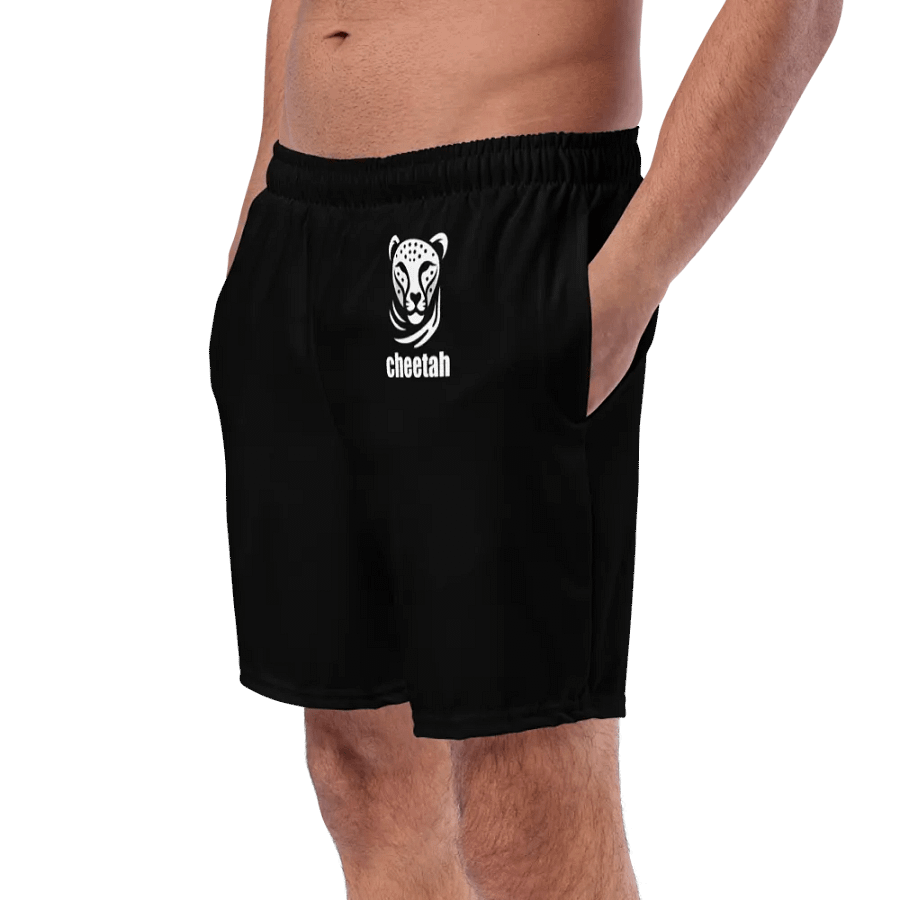 Cheetah Swim Trunks black product image (9)