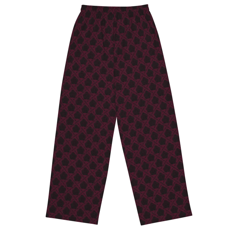 Maroon Haunted Hellebore PJ Bottoms product image (8)