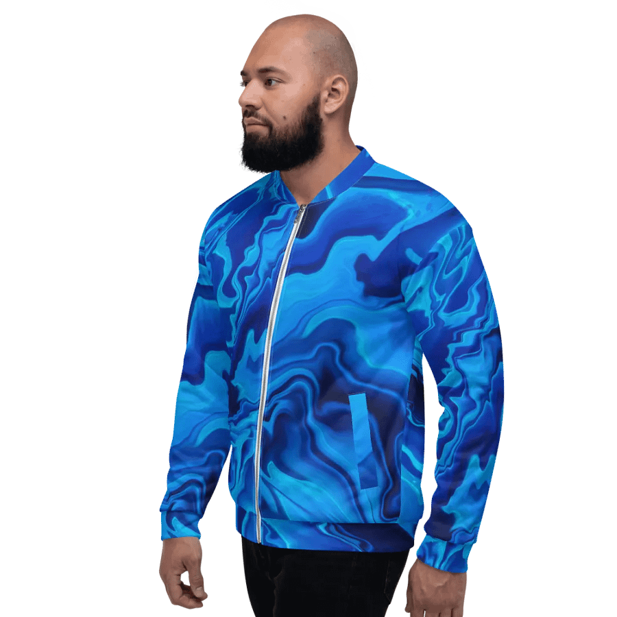 Oceanic currents Bomber jacket product image (3)