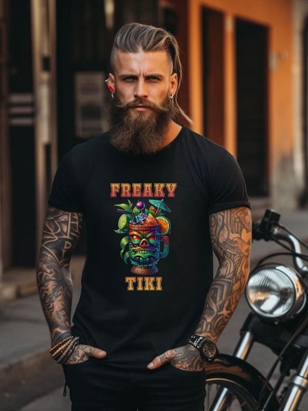 Freaky Tiki Mug Tee product image (1)