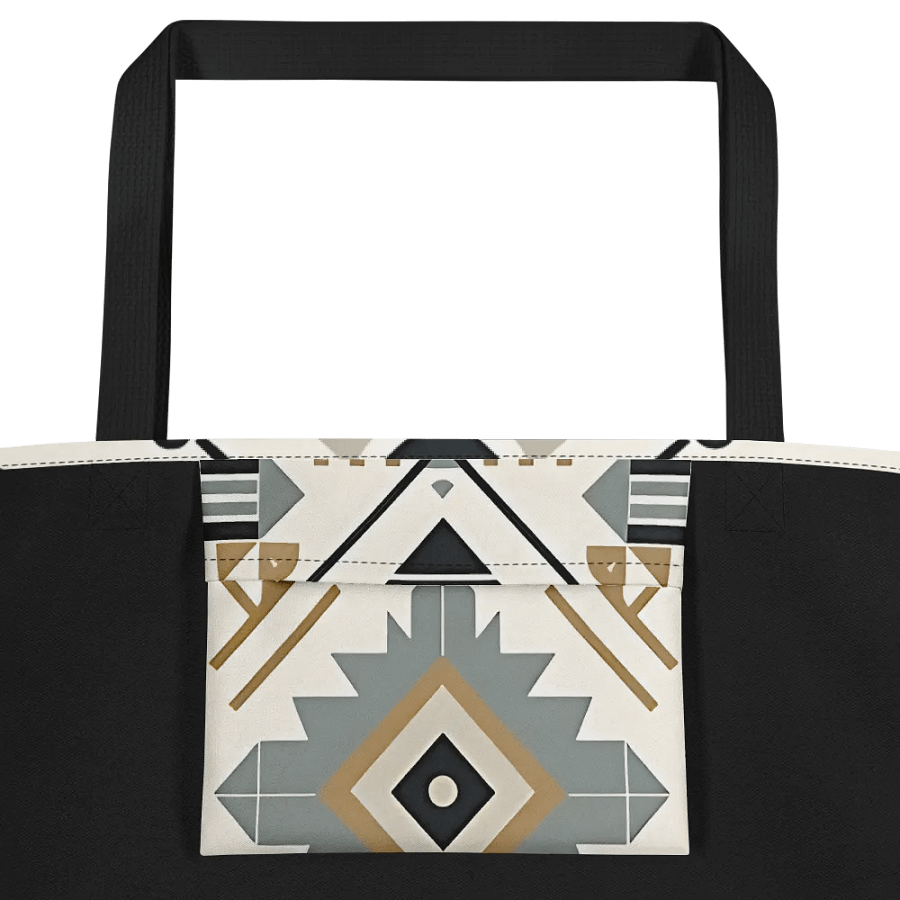 Southwestern Tribal Geometric Tote Bag product image (3)