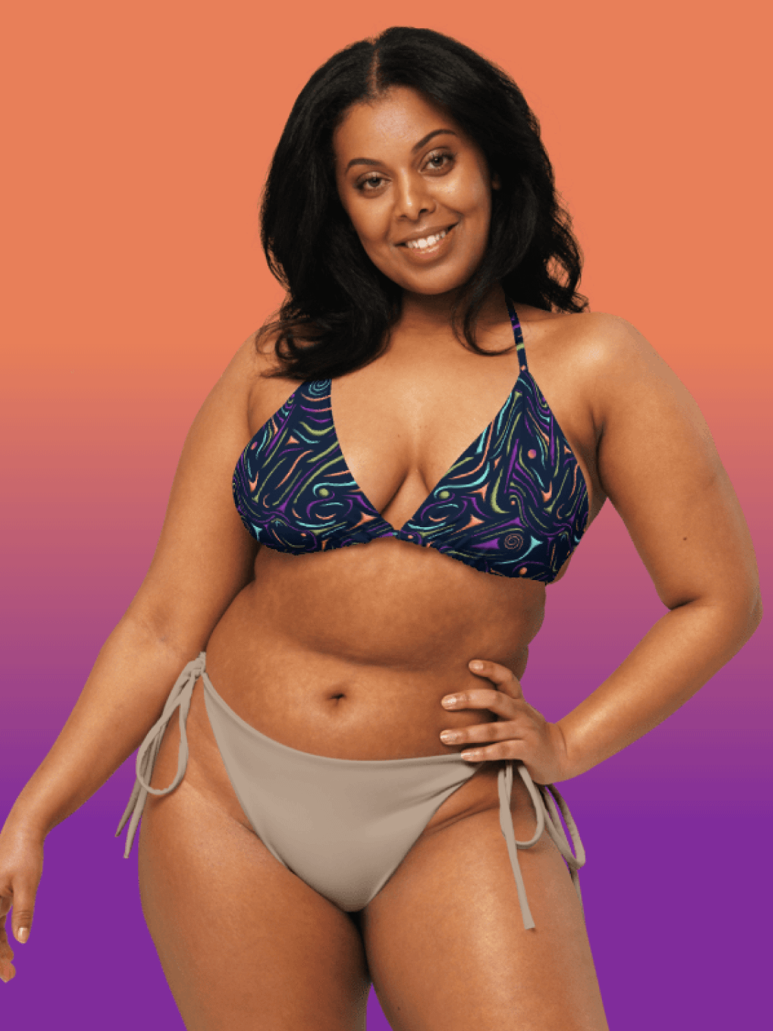 Birds in Motion String Bikini Top product image (1)