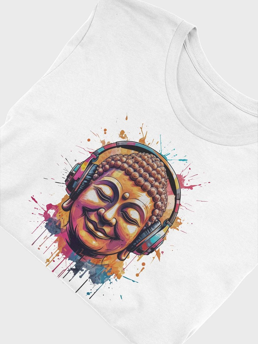 Buddha Headphones T-shirt product image (5)