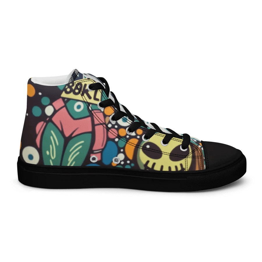 Custom Art High Top Canvas Shoes product image (8)