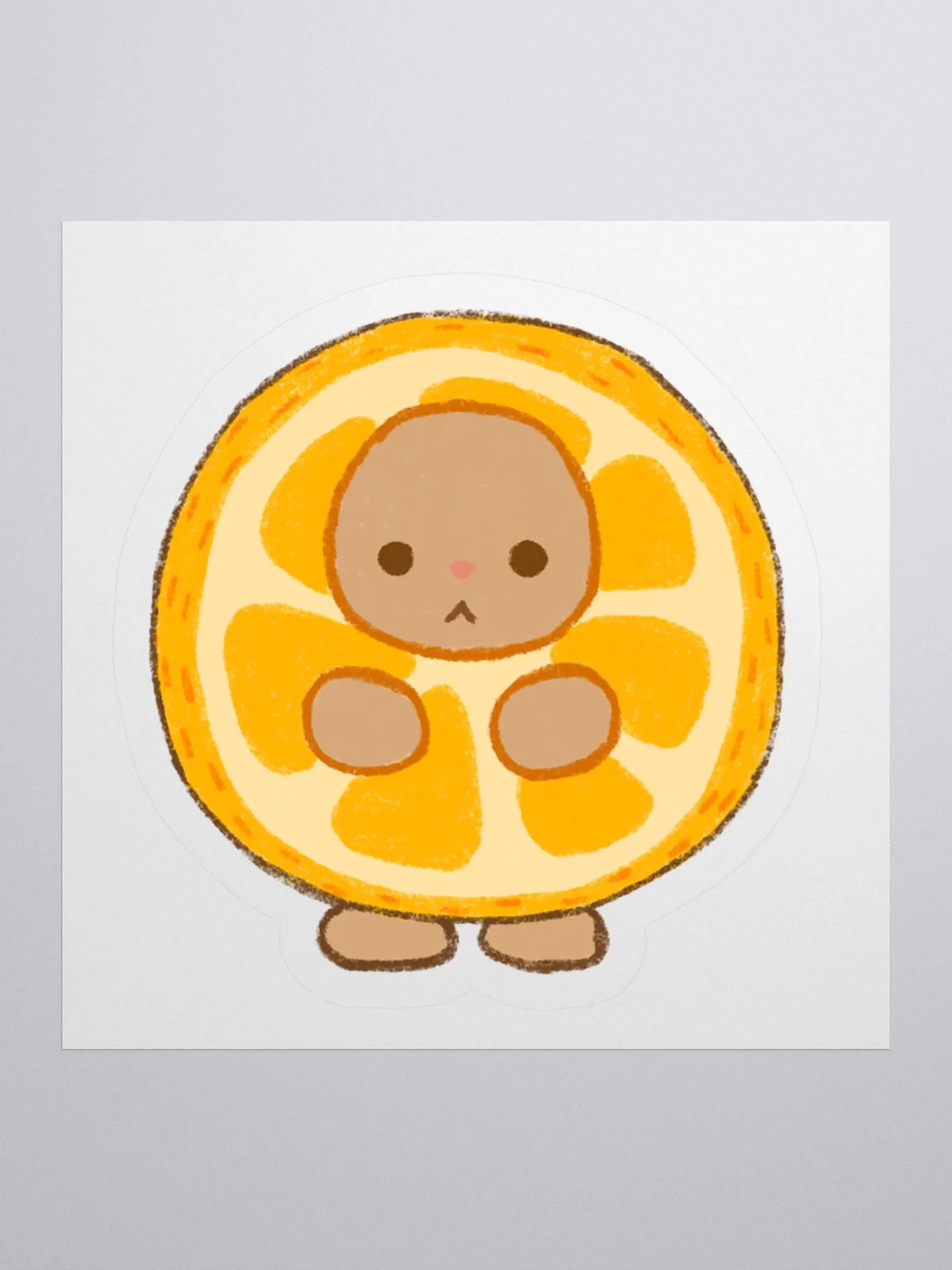 little lemon friend / sticker product image (1)