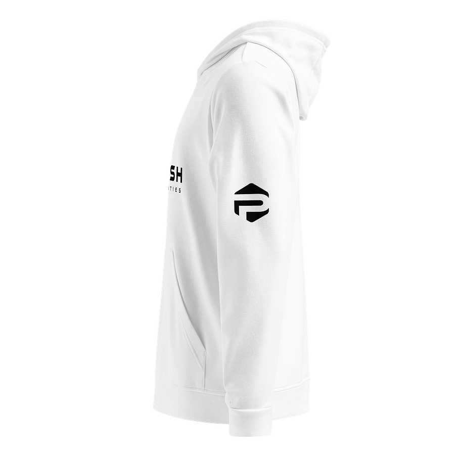 Plush Fleece Hoodie by Adidas White/Gray product image (7)