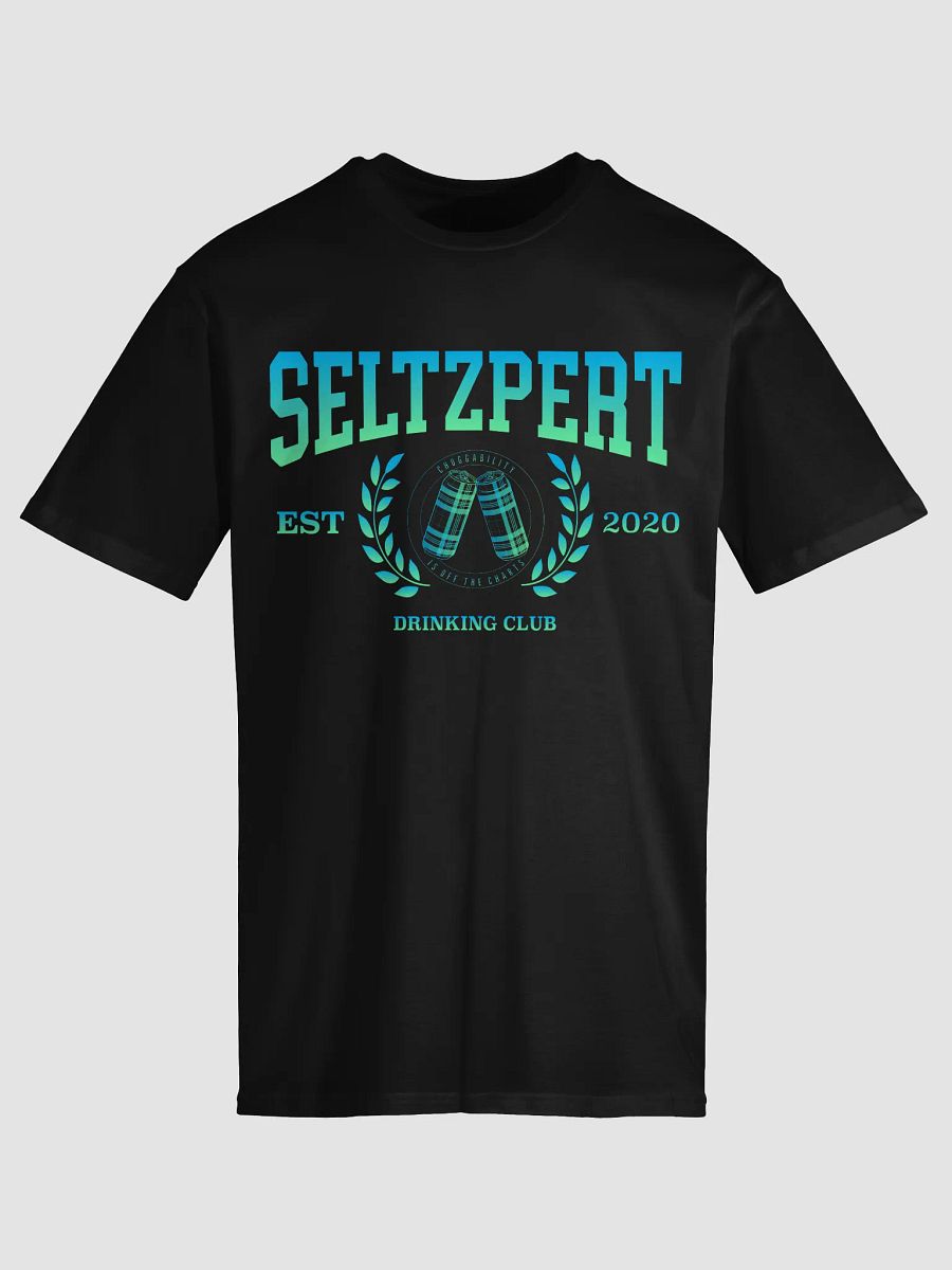 Seltzpert Drinking Club T-shirt Blue Lagoon product image (4)