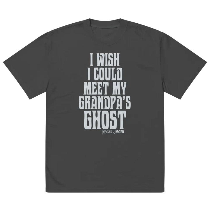 Grandpa's Ghost Black T-shirt product image (2)