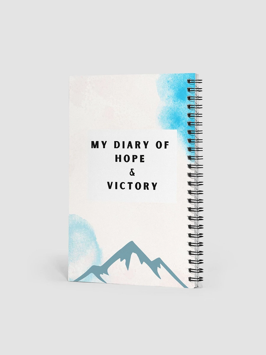 My Diary of Hope and Victory—Spiral Notebook product image (2)