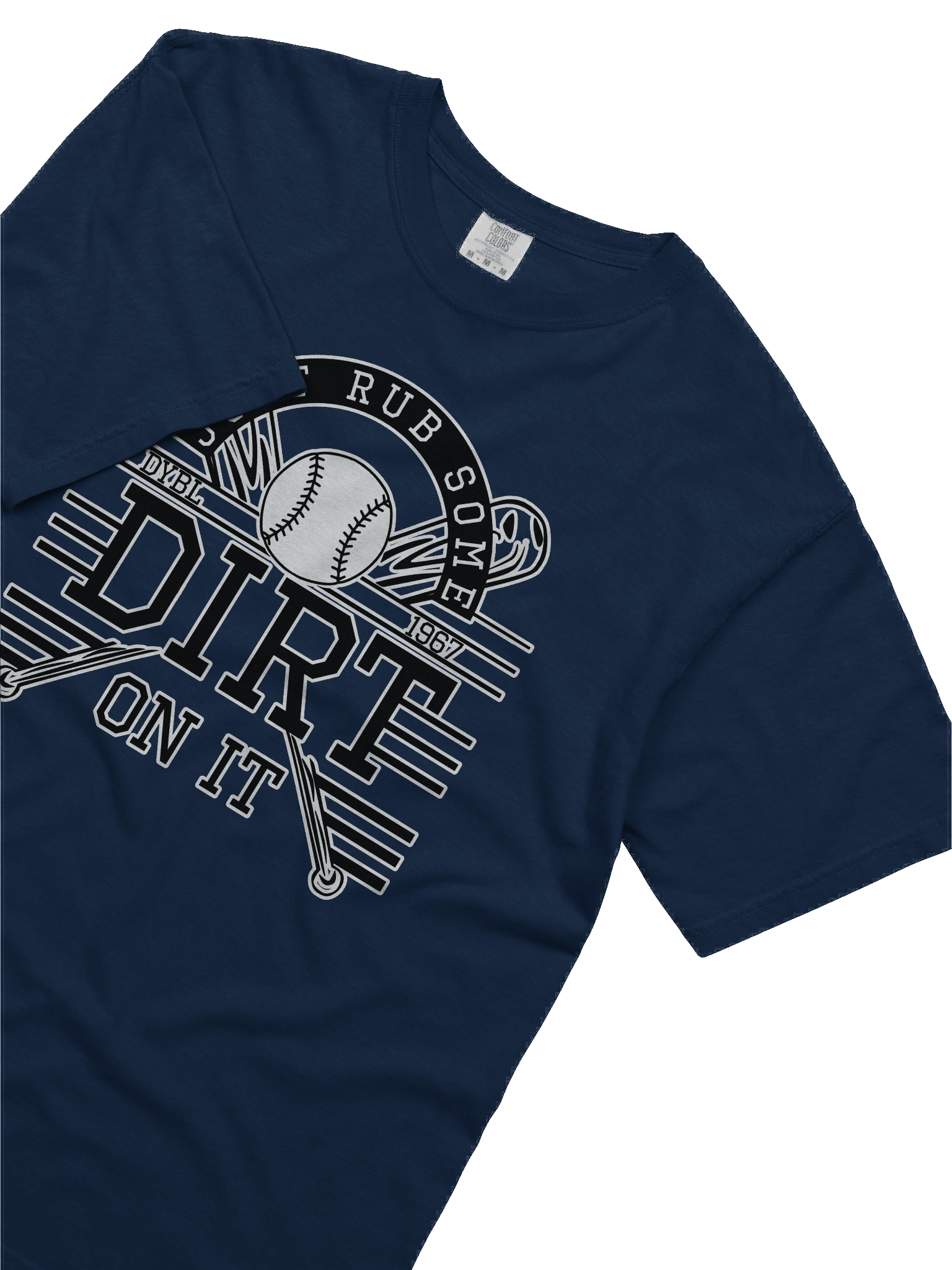 Vintage Baseball Crossed Bats Tee product image (38)