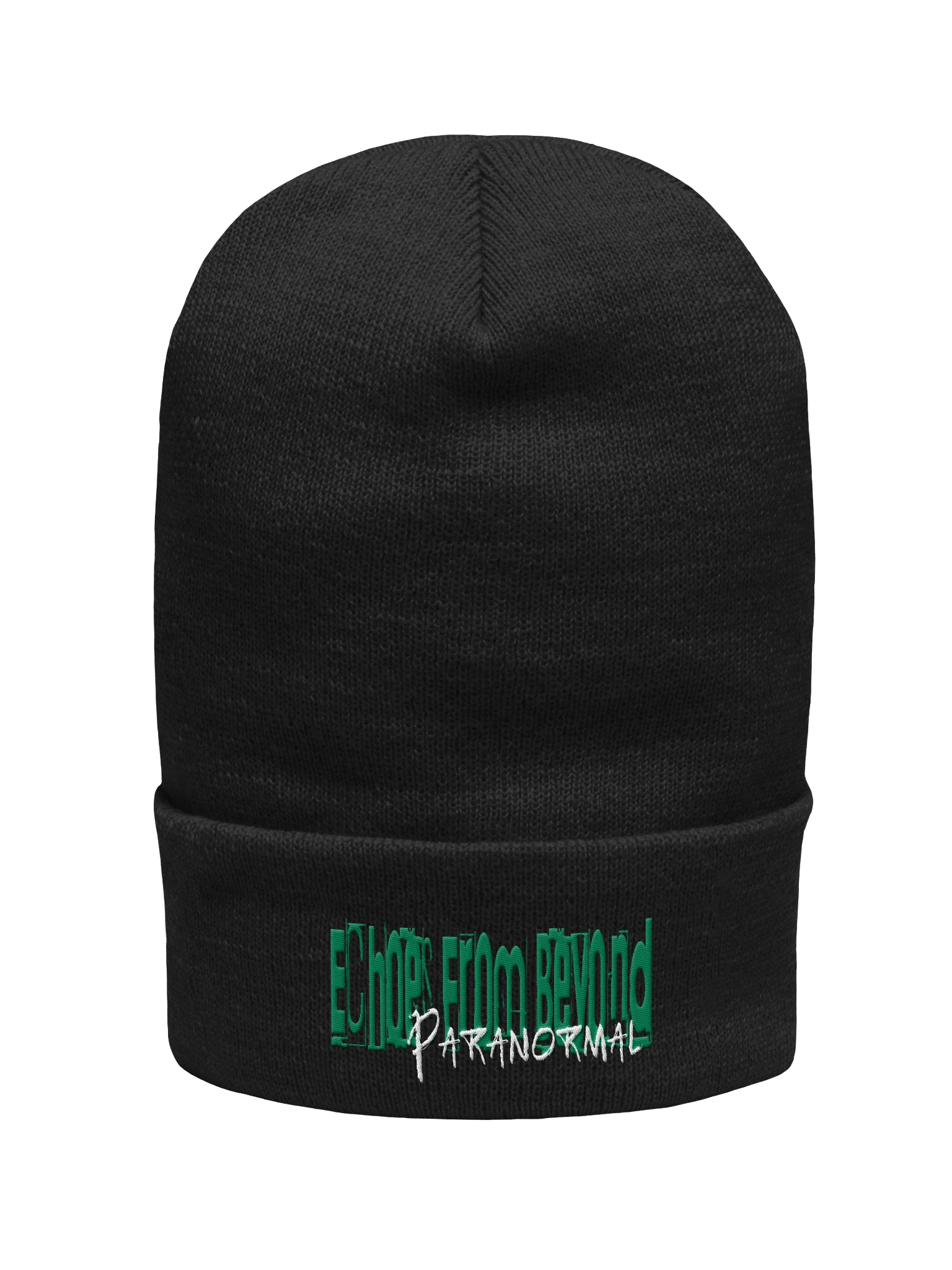 Beanie with Green Design product image (1)