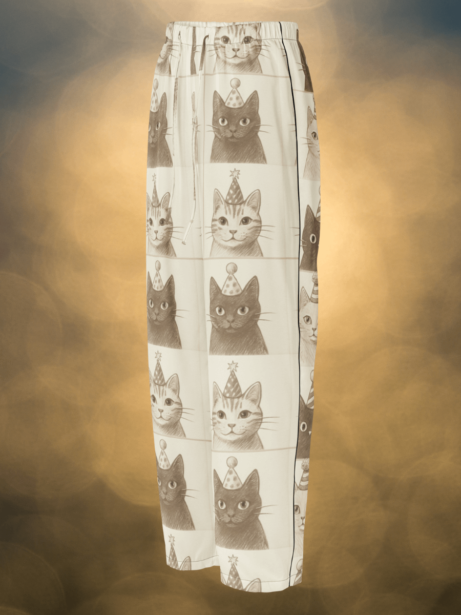 Whimsical Cat Party Women's Pyjama Pants product image (1)