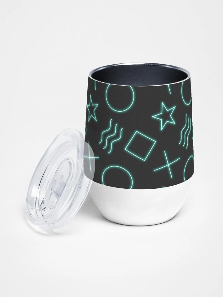 ESP Card Pattern Wine Tumbler—Minty Edition product image (2)