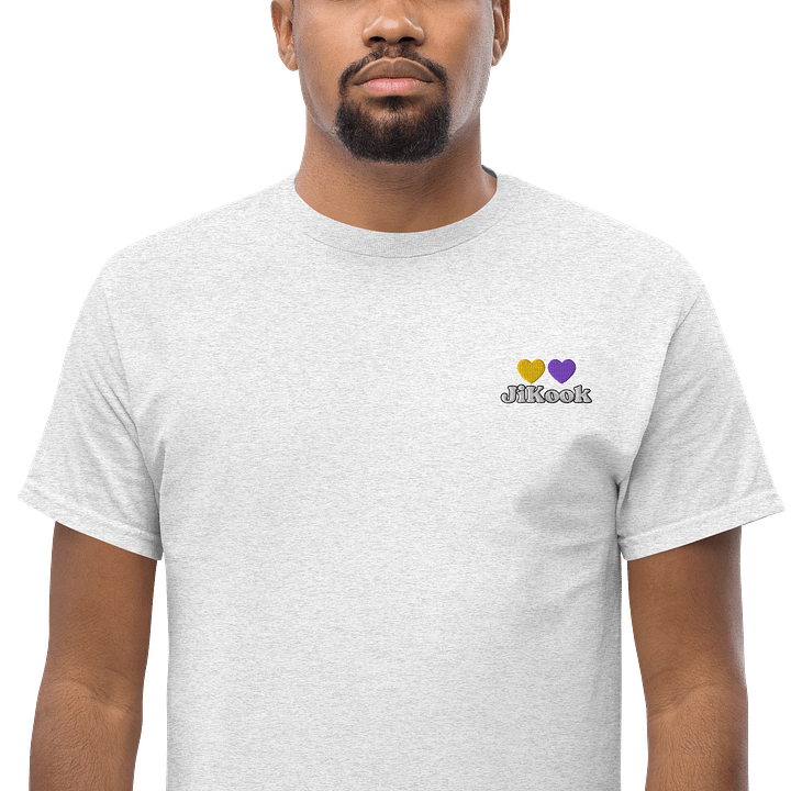 JiKook purple and gold hearts t-shirt 💜💛 product image (1)