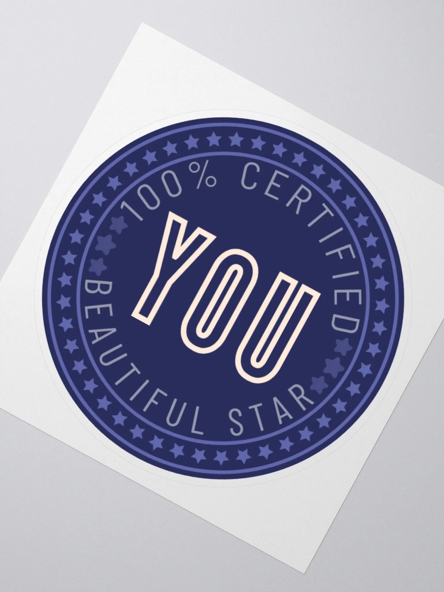 Certified Star -sticker product image (2)
