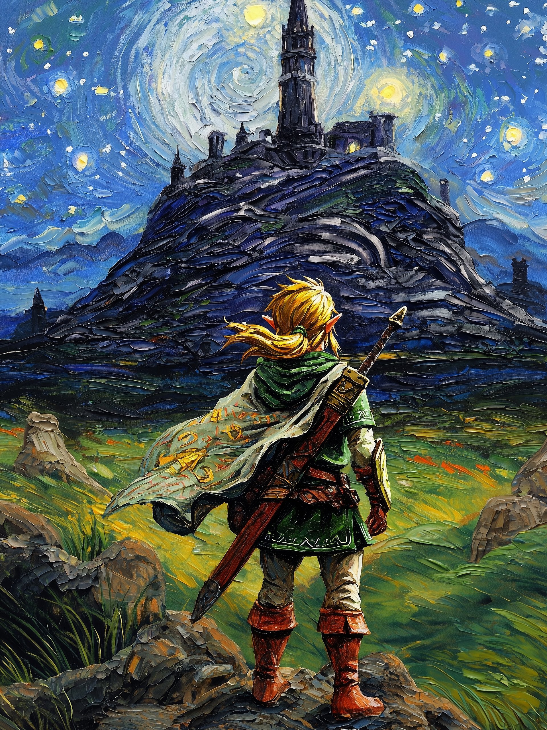 Link The Legend of Zelda Starry Night product image (57)
