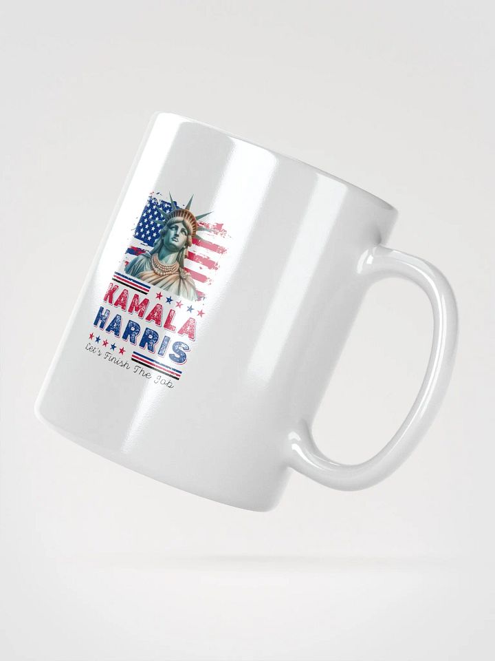 Lets Finish the Job Kamala Harris Supporter Mug product image (4)