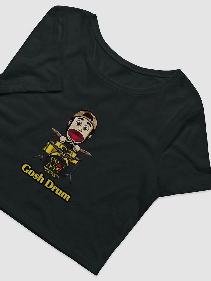 Gosh Drum Women's Crop Tee product image (5)