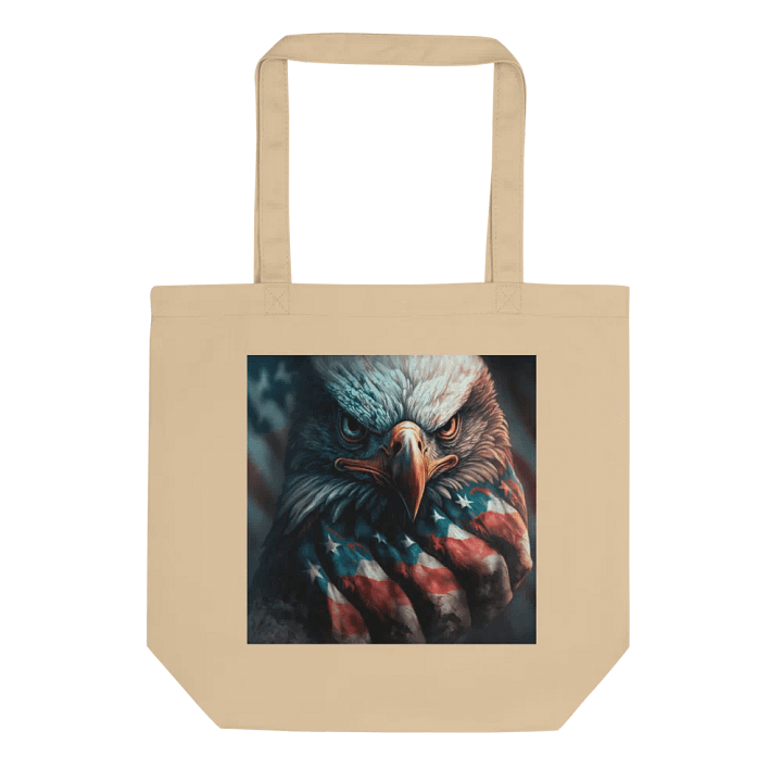 Patriotic Eagle Eco Tote Bag product image (1)