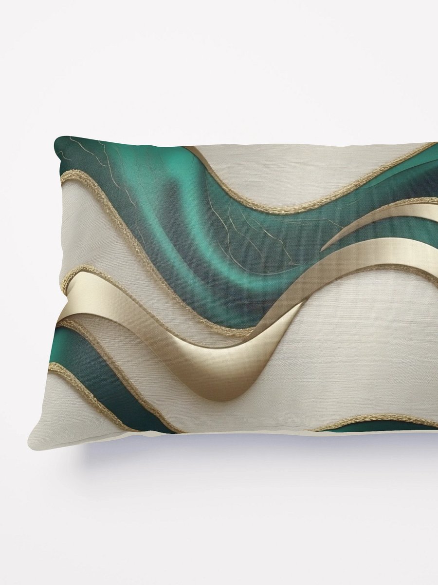Emerald Luxe Wave Pillow product image (3)