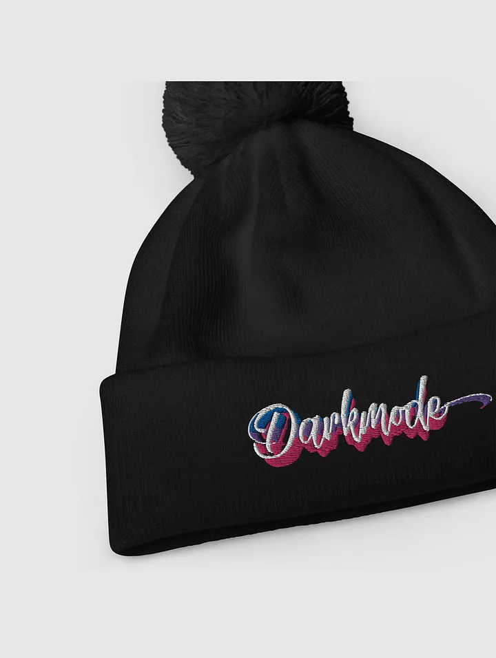 Darkmode Pom Pom Beanie product image (2)