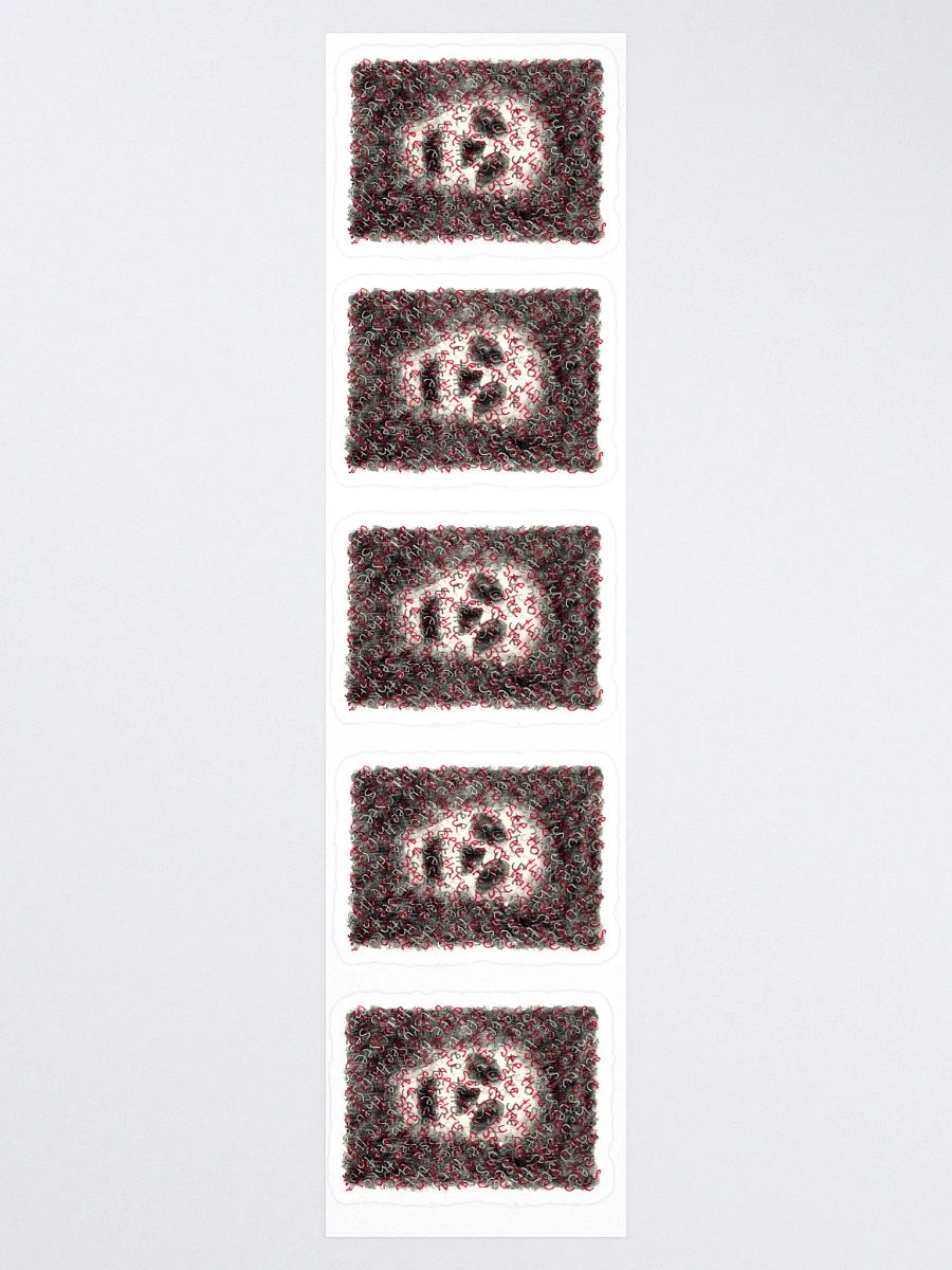 See thru 5-Pack Stickers product image (1)
