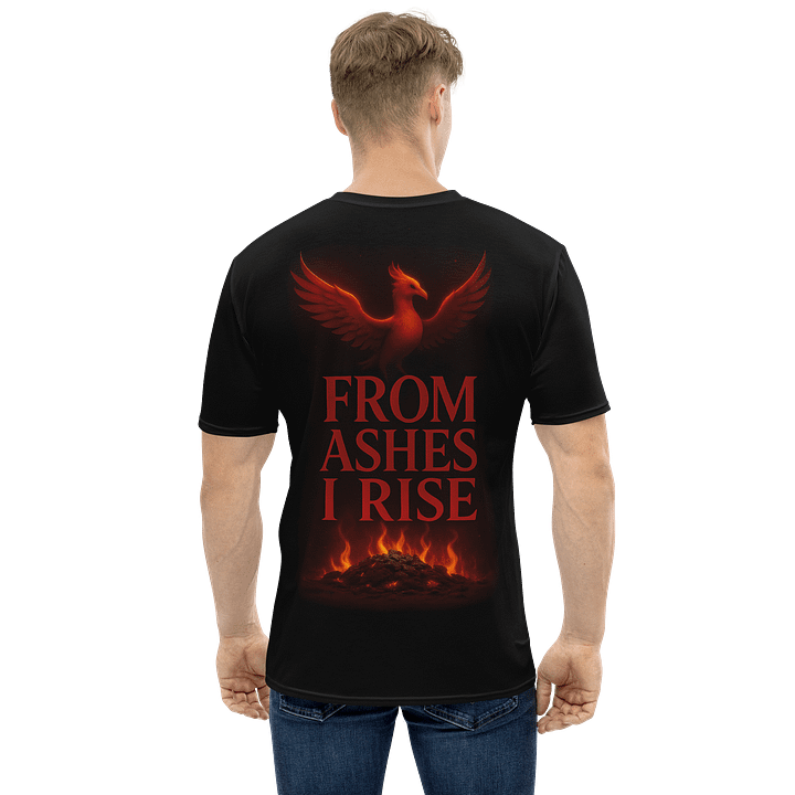 From Ashes I Rise - Men's Tee - Dual Print (Back and Pocket Front) product image (1)