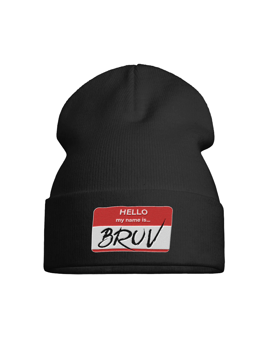 Hello Bruv Beanie product image (1)
