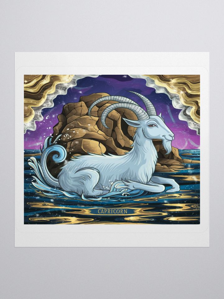 Capricorn Kiss-Cut Sticker product image (2)
