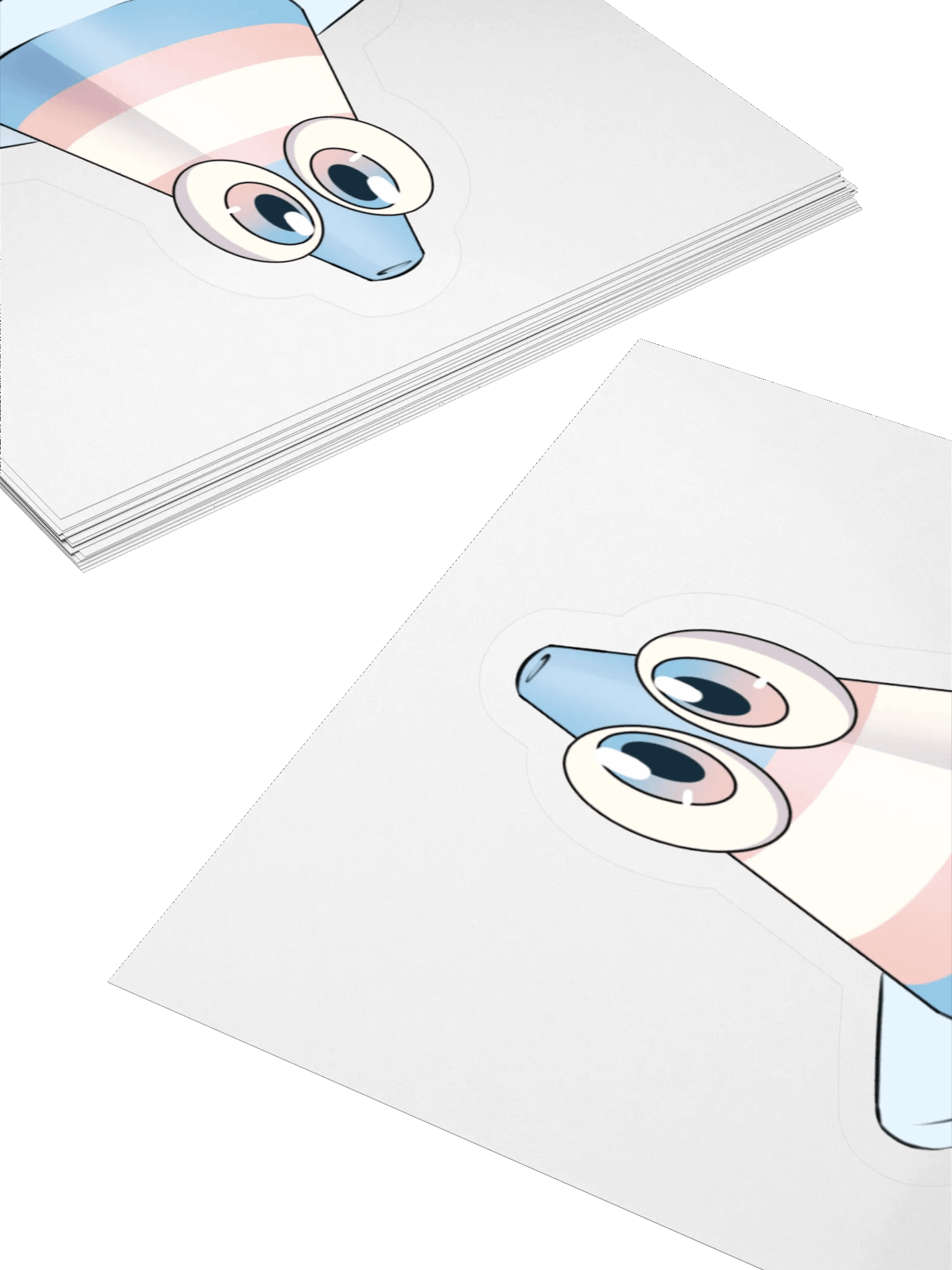 Pride Cone Sticker - Trans product image (11)