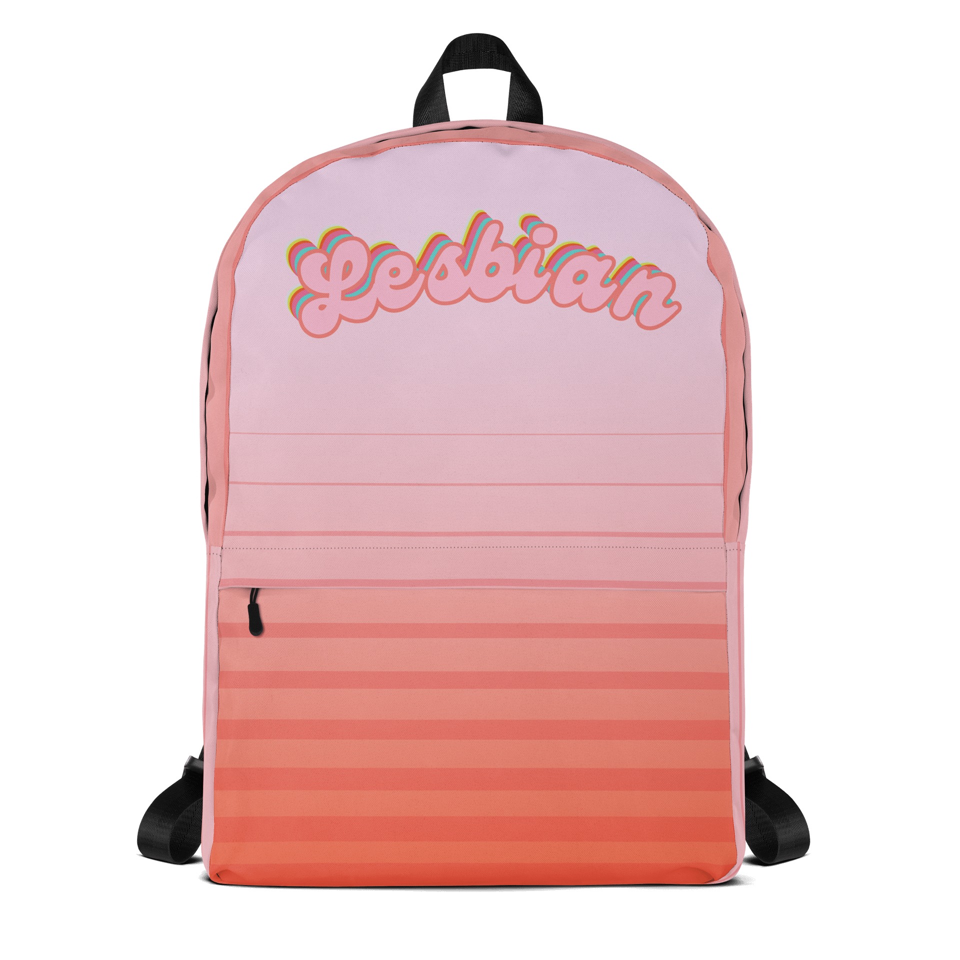 LGBTQIAP2S+ 2025, Curved Lesbian, Backpack product image (1)