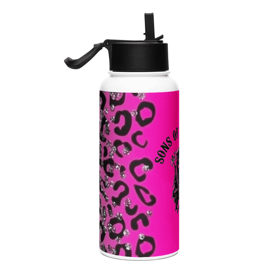 Grim Reaper Leopard Stainless Steel Bottle product image (4)