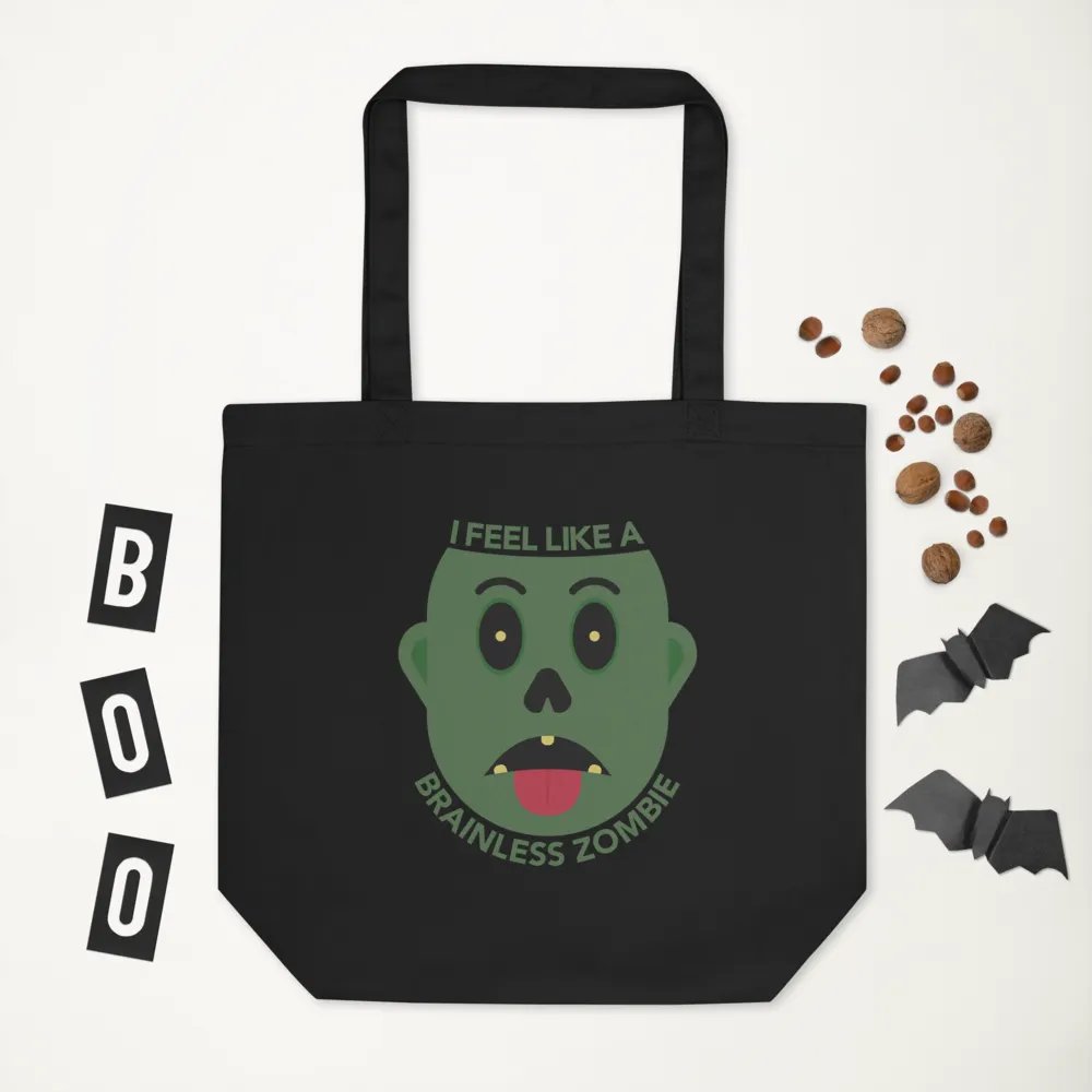 I Feel Like A Brainless Zombie Tote Bag product image (3)