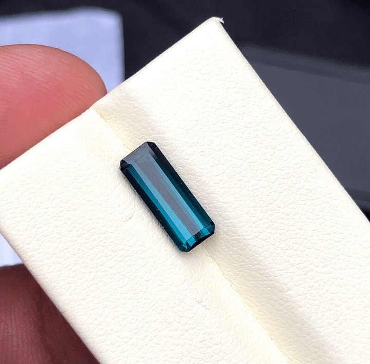 NAVY BLUE INDICOLITE TOURMALINE FOR MEN’S RING STONE FOR GENTS RING, 2.10 CRT product image (2)