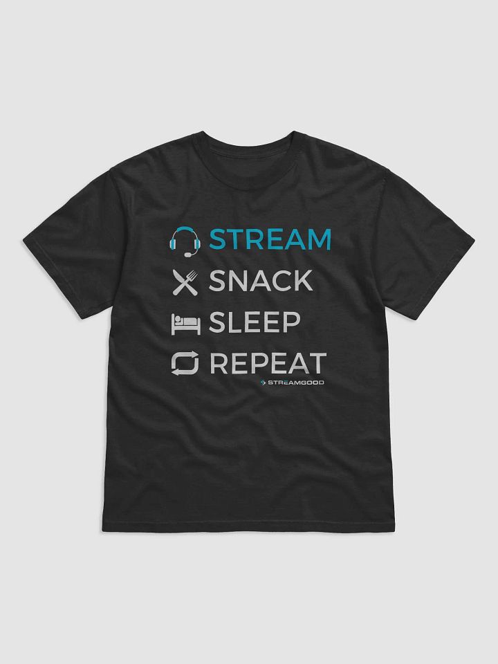 STREAM. SNACK. SLEEP. REPEAT (V3) product image (1)
