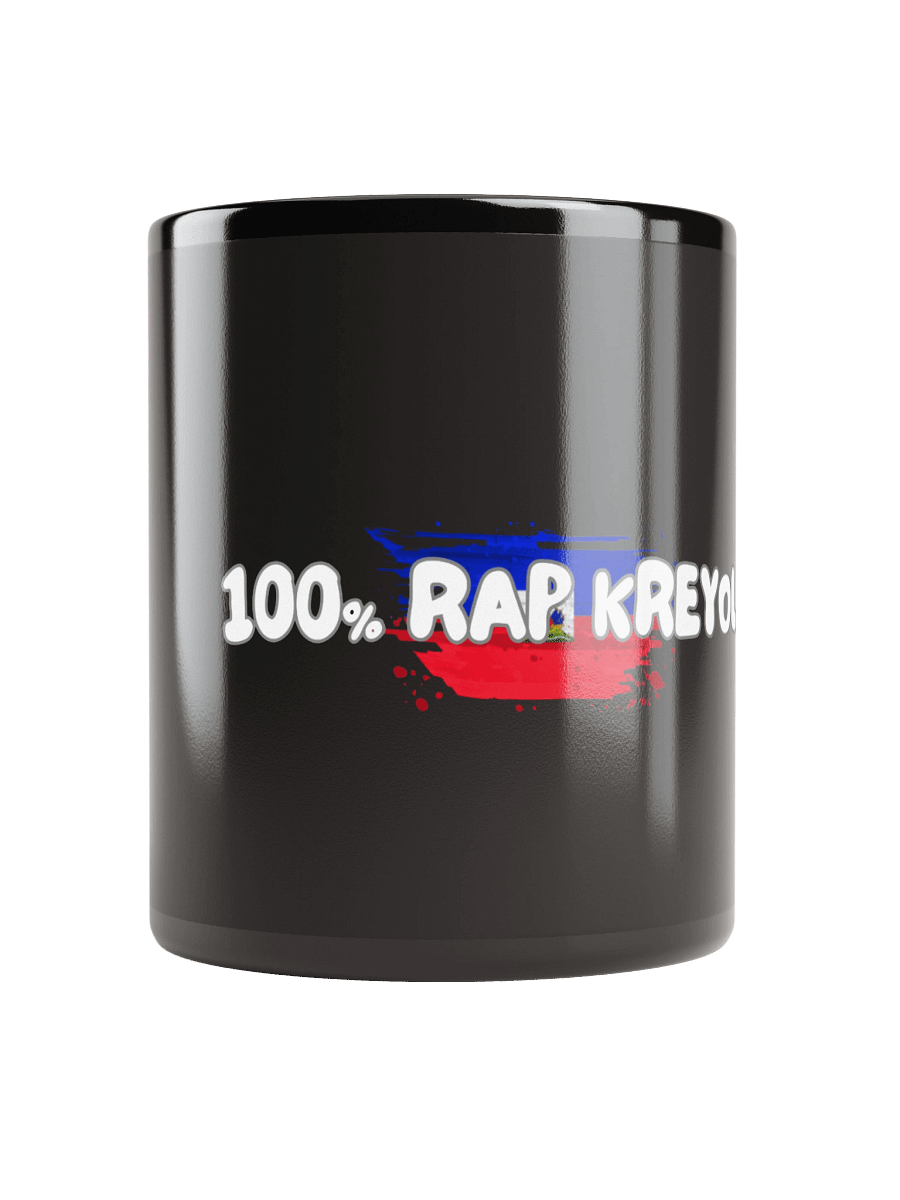 San pou san Black Glossy Mug product image (1)