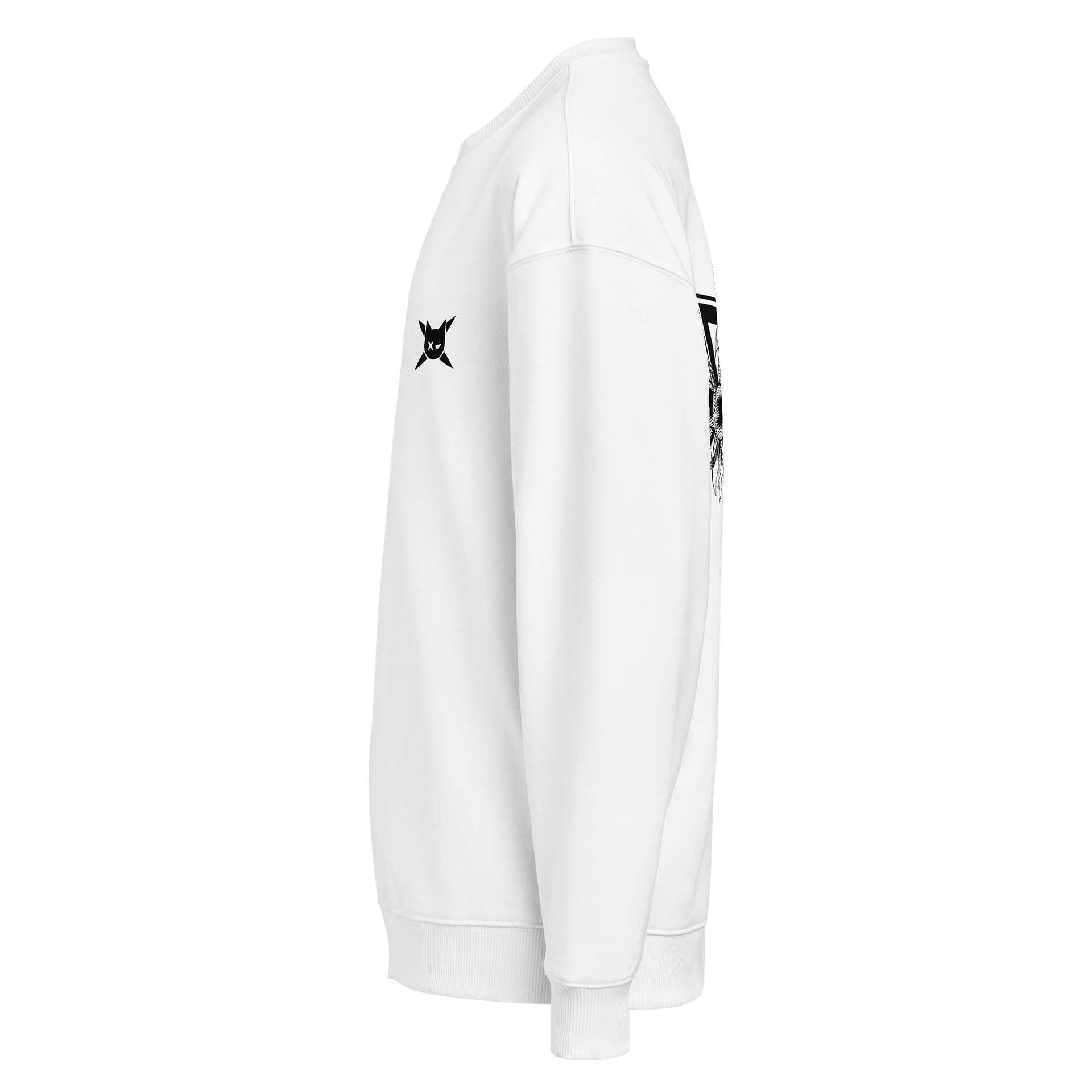 XITTEN Hippeastrum Papilio Sweatshirt White Edition product image (3)