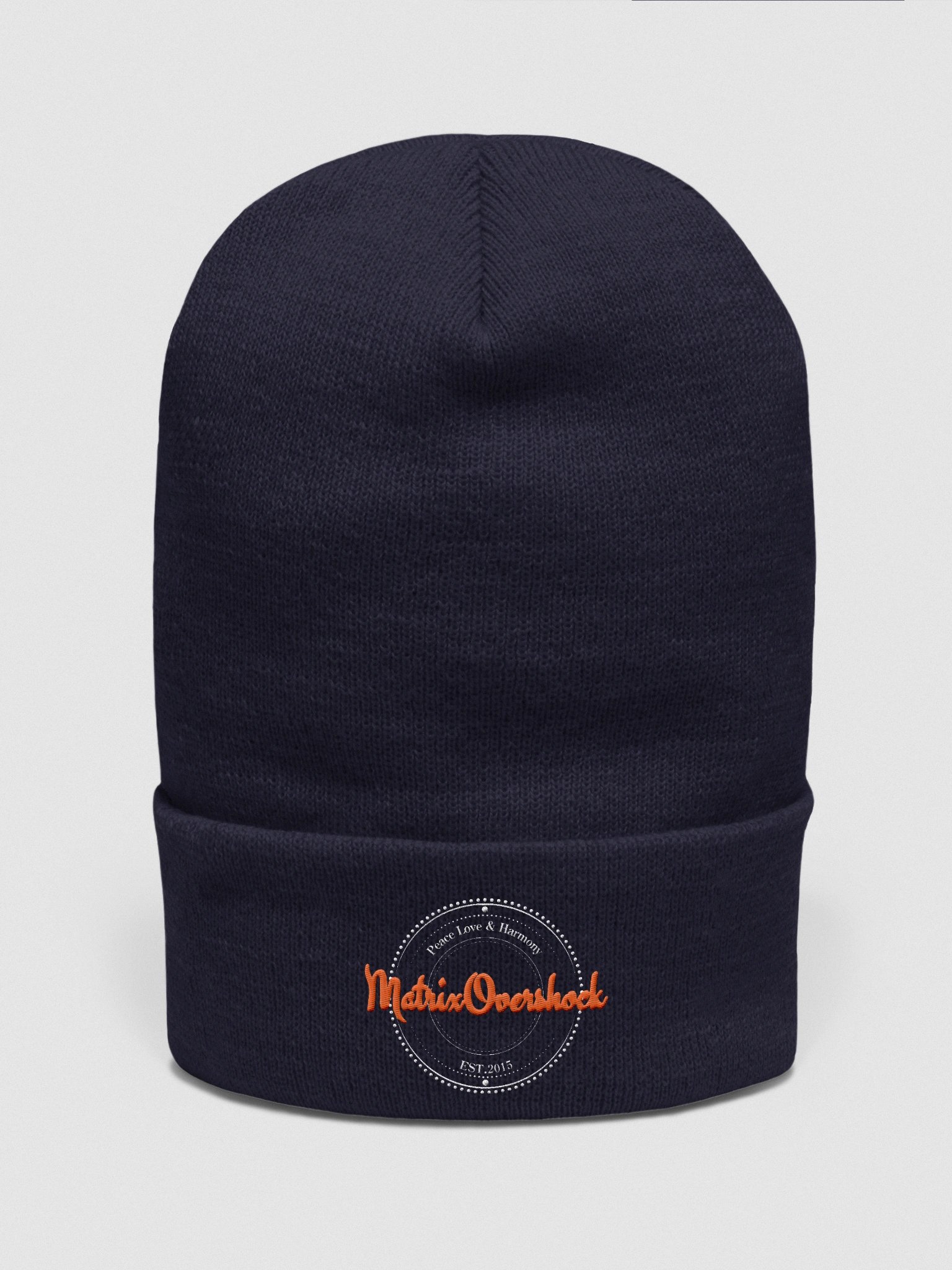 Matrixovershock Beanie - Orange Font product image (1)