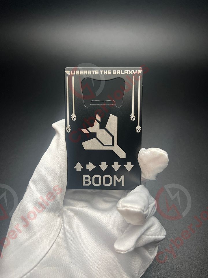 Helldivers 2 Inspired Bottle Opener | Gamer Gift product image (1)