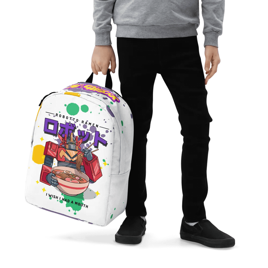 Mr.Gliscor kid's backpack ROBOTTO RAMEN product image (7)
