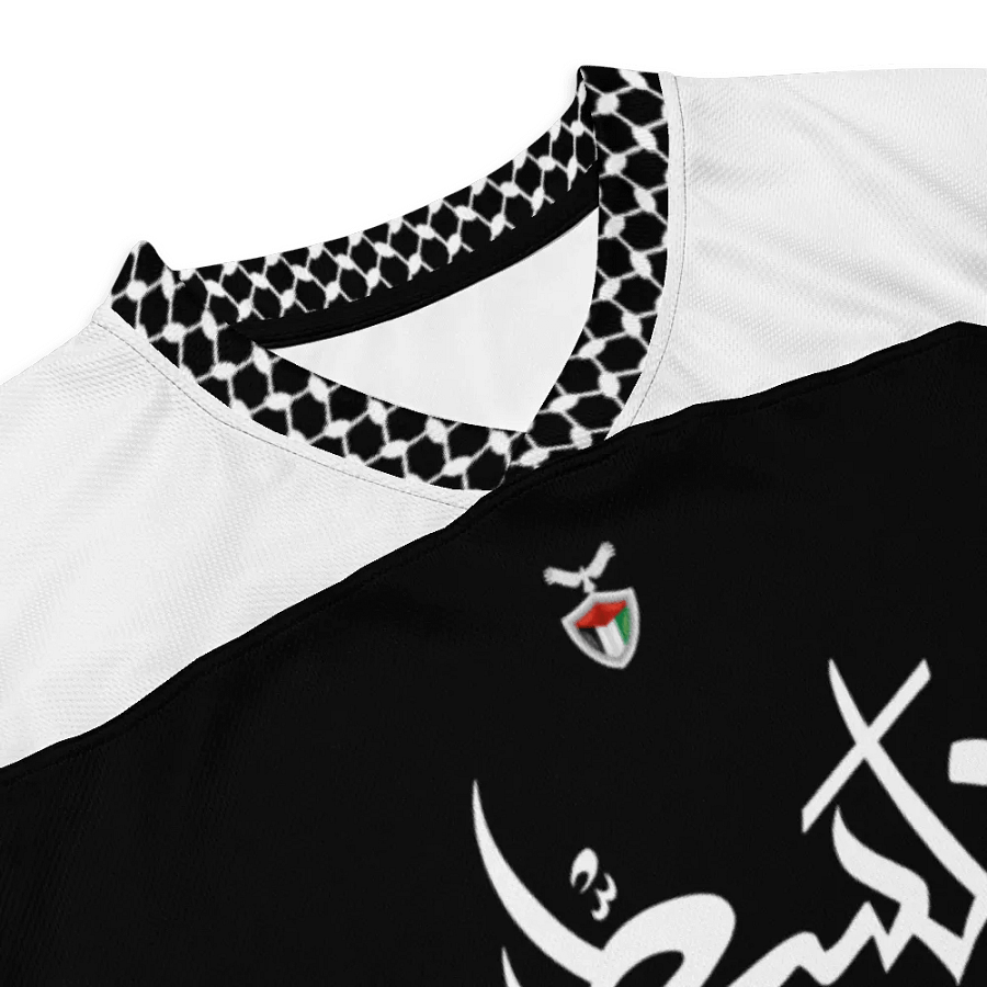 Arabic Palestine Hockey Jersey Long Sleeve Oversized product image (5)