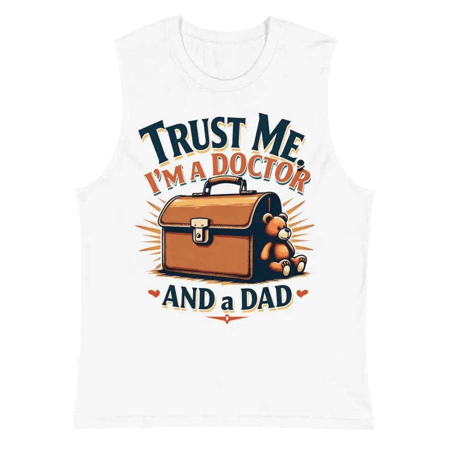 Doctor Dad Vintage Muscle Tank product image (6)