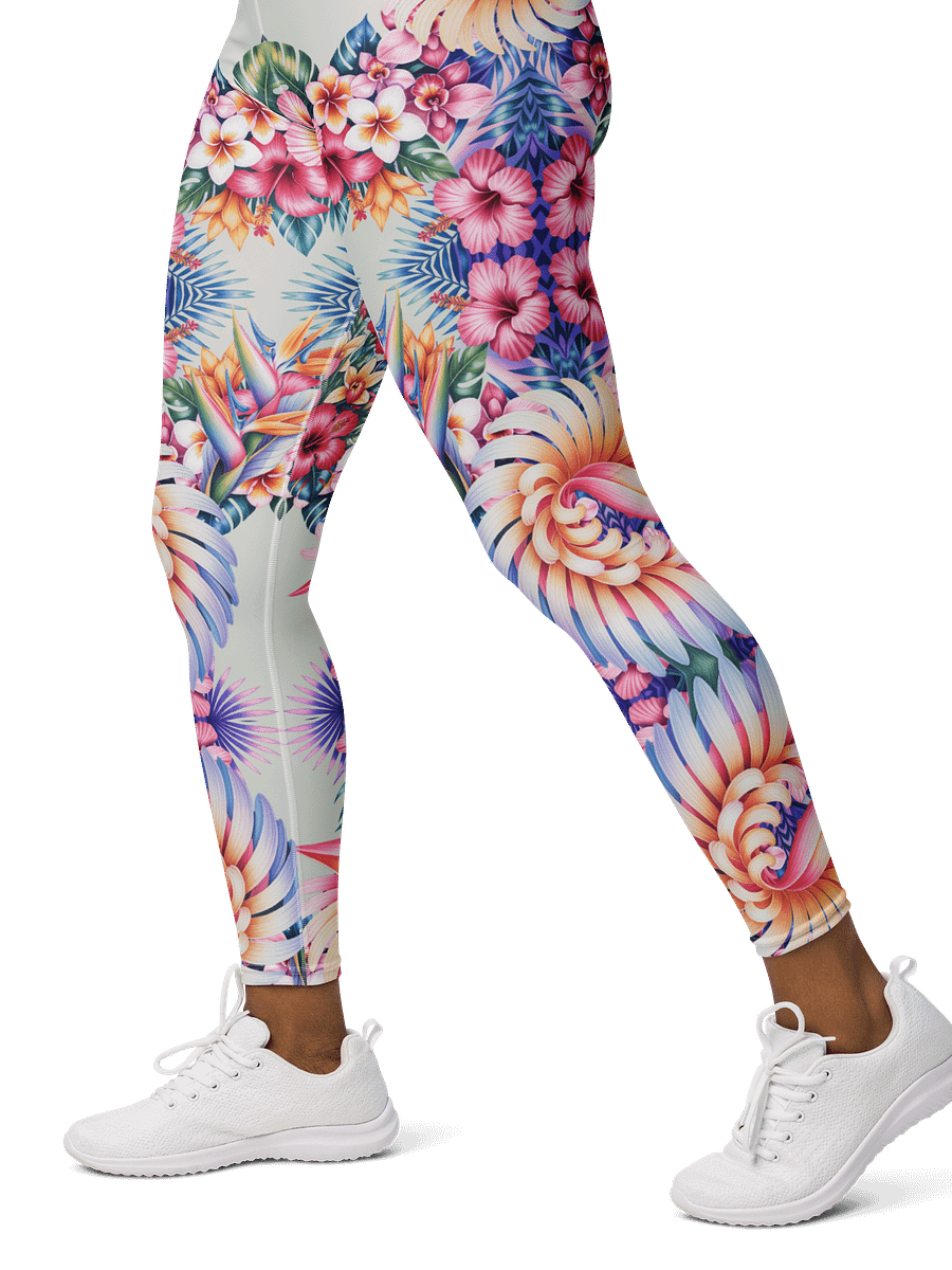 Hawaiian flora-yoga leggings product image (7)
