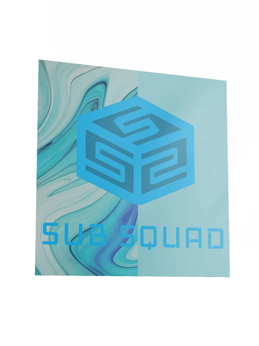 Sub Squad Official Poster - Pattern & Blue product image (3)